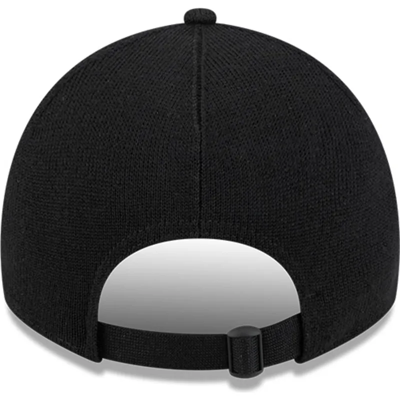 schwarze-verstellbare-gebogene-kappe-9twenty-merino-wool-oakland-athletics-mlb-von-new-era
