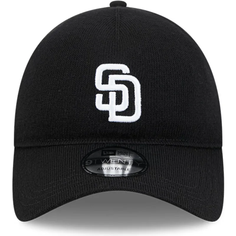 gorra-curva-negra-ajustable-9twenty-merino-wool-de-san-diego-padres-mlb-de-new-era