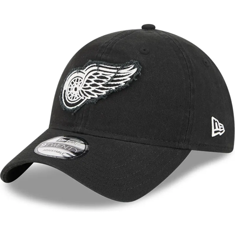 cap-zaoblena-black-adjustable-strap-9twenty-stamp-detroit-red-wings-nhl-new-era