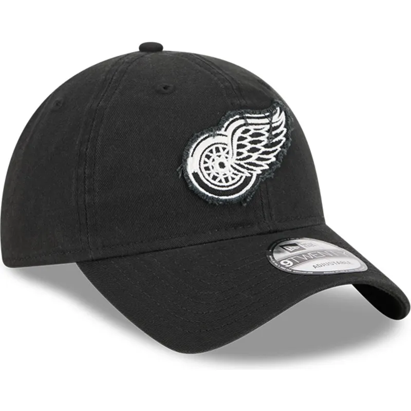 cepice-zaoblena-cerna-nastavitelny-pasek-9twenty-stamp-detroit-red-wings-nhl-new-era