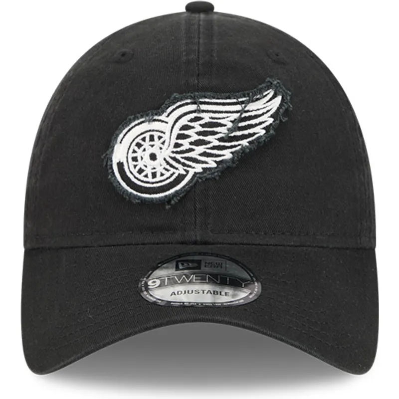 cepice-zaoblena-cerna-nastavitelny-pasek-9twenty-stamp-detroit-red-wings-nhl-new-era