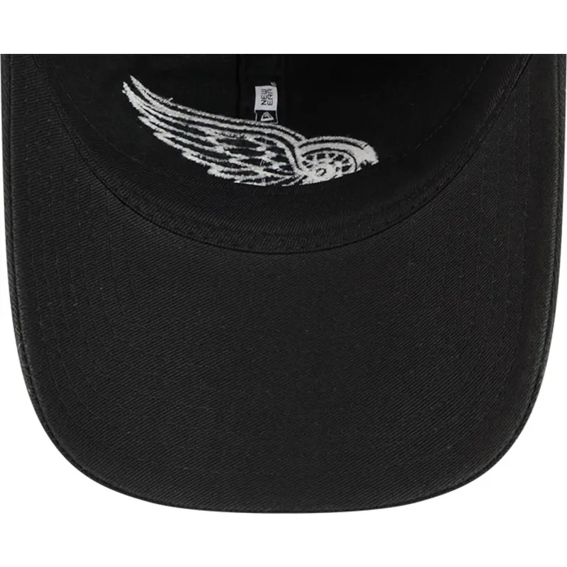 cepice-zaoblena-cerna-nastavitelny-pasek-9twenty-stamp-detroit-red-wings-nhl-new-era