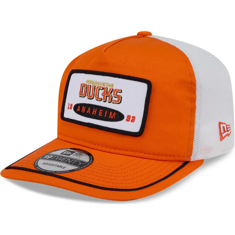 gorra-bojd-orange-och-vit-snapback-19twenty-broderad-patch-av-anaheim-ducks-nhl-fran-new-era