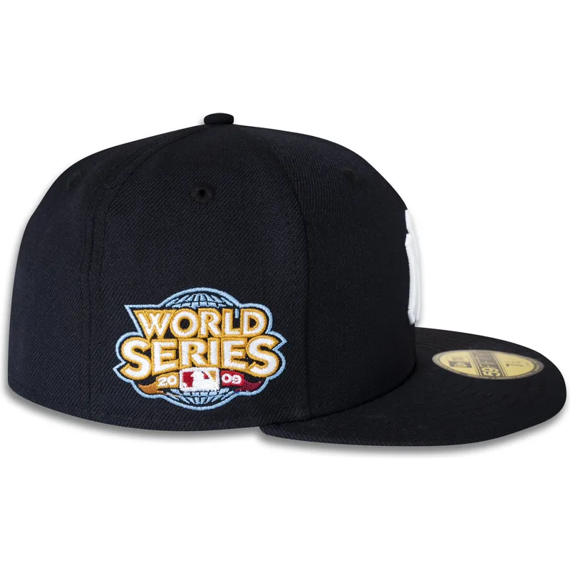 marinbla-59fifty-new-york-yankees-mlb-world-series-2009-sidomarke-anpassad-flat-keps-fran-new-era