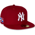 cepice-rovna-cervena-prilehava-59fifty-side-dominican-republic-new-york-yankees-mlb-new-era