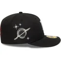 los-angeles-dodgers-mlb-new-era-59fifty-planet-icon-svart-bojd-keps