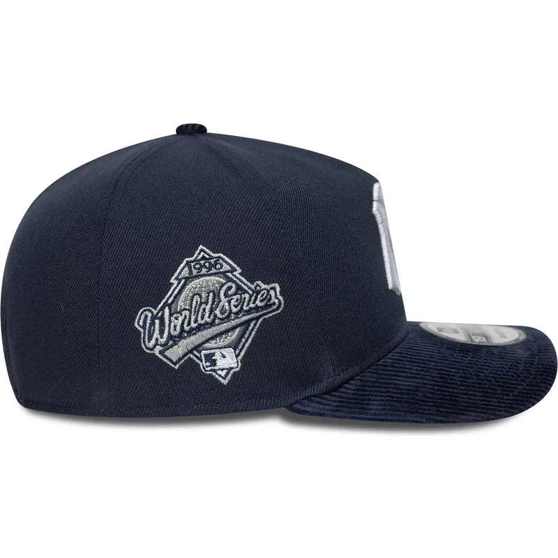 marineblaue-gebogene-snapback-kappe-19twenty-coops-cord-der-new-york-yankees-mlb-von-new-era