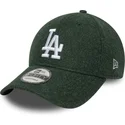 gorra-curva-verde-snapback-9forty-melton-wool-de-los-angeles-dodgers-mlb-de-new-era