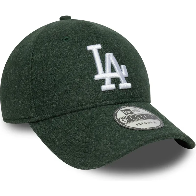 gron-bojd-snapback-keps-9forty-melton-wool-los-angeles-dodgers-mlb-fran-new-era