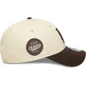 cepice-zaoblena-hneda-nastavitelny-9forty-side-patch-los-angeles-dodgers-mlb-new-era