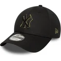 new-era-new-york-yankees-mlb-9forty-outline-justerbar-svart-bojd-keps-med-gront-logo