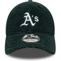 cepice-zaoblena-zelena-nastavitelny-9forty-winter-borg-oakland-athletics-mlb-new-era