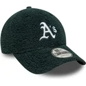 gorra-curva-verde-ajustable-9forty-winter-borg-de-oakland-athletics-mlb-de-new-era