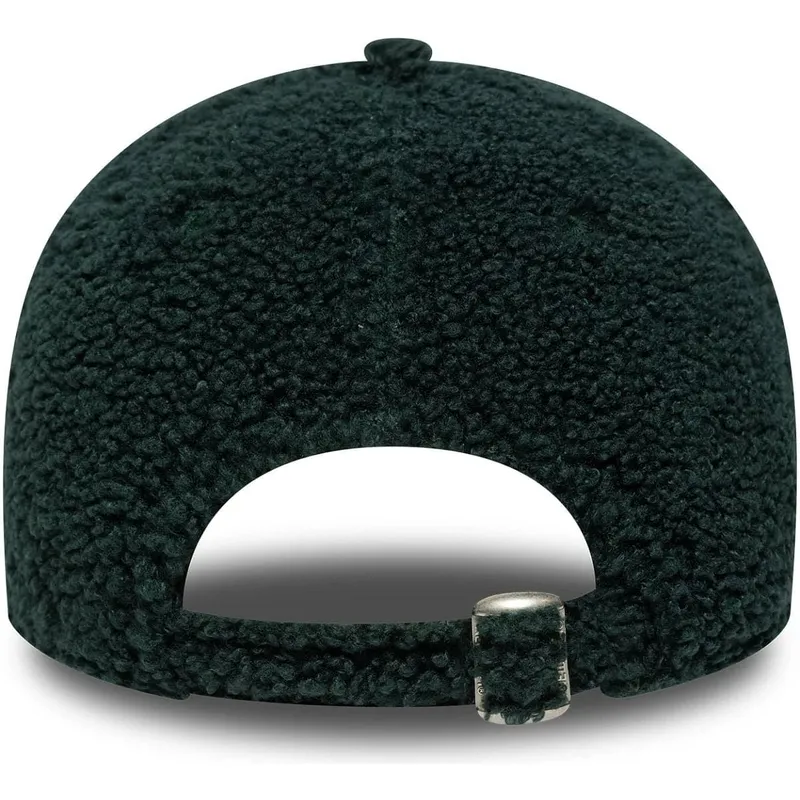 grune-verstellbare-curved-cap-9forty-winter-borg-der-oakland-athletics-mlb-von-new-era