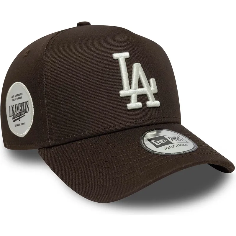 cepice-zaoblena-hneda-snapback-9forty-e-frame-side-patch-los-angeles-dodgers-mlb-new-era cepice-zaoblena-hneda-snapback-9forty-e-frame-side-patch-los-angeles-dodgers-mlb-new-era