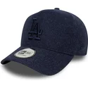 cepice-zaoblena-namornicka-modra-snapback-9forty-e-frame-melton-los-angeles-dodgers-mlb-new-era