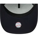new-york-yankees-mlb-new-era-9forty-e-frame-tonal-icon-morkbla-snapback-kurvkeps