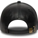schwarze-gebogene-verstellbare-9forty-e-frame-img-leather-kappe-der-new-york-yankees-mlb-von-new-era
