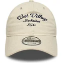 cap-zaoblena-beige-adjustable-strap-9twenty-new-era