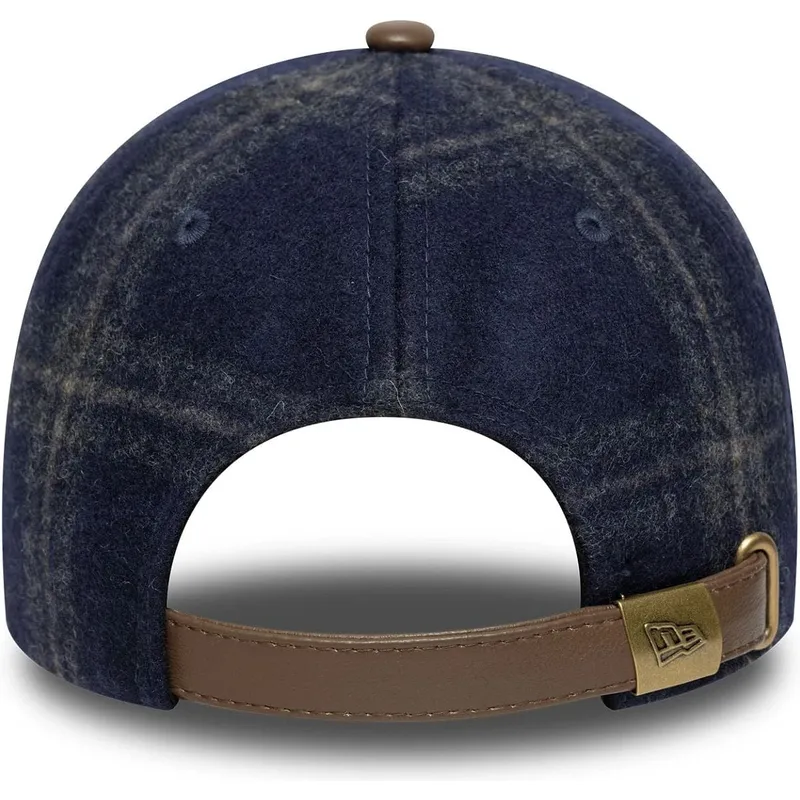 cepice-zaoblena-vicebarevna-nastavitelny-pasek-9twenty-img-loden-leather-new-york-yankees-mlb-new-era