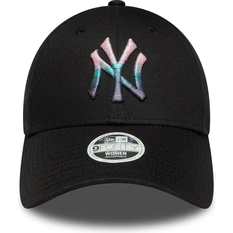 cepice-zaoblena-cerna-nastavitelny-9forty-metallic-new-york-yankees-mlb-new-era