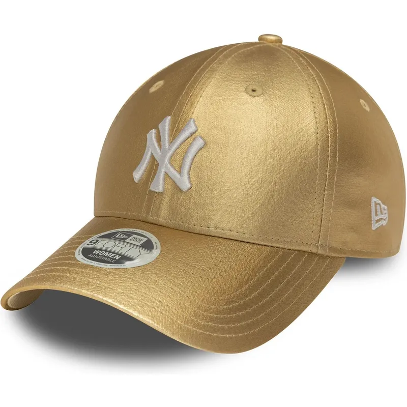 cepice-zaoblena-zlata-nastavitelny-dorada-9forty-metallic-new-york-yankees-mlb-new-era