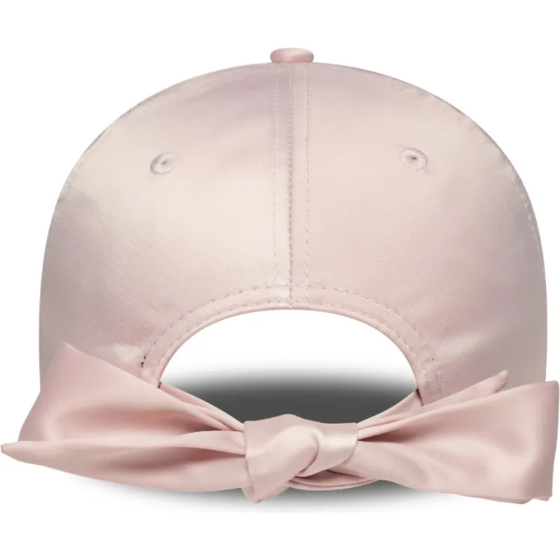 new-york-yankees-mlb-9forty-satin-bow-back-rosa-justerbar-kurvad-keps-for-dam-med-rosa-logotyp-fran-new-era
