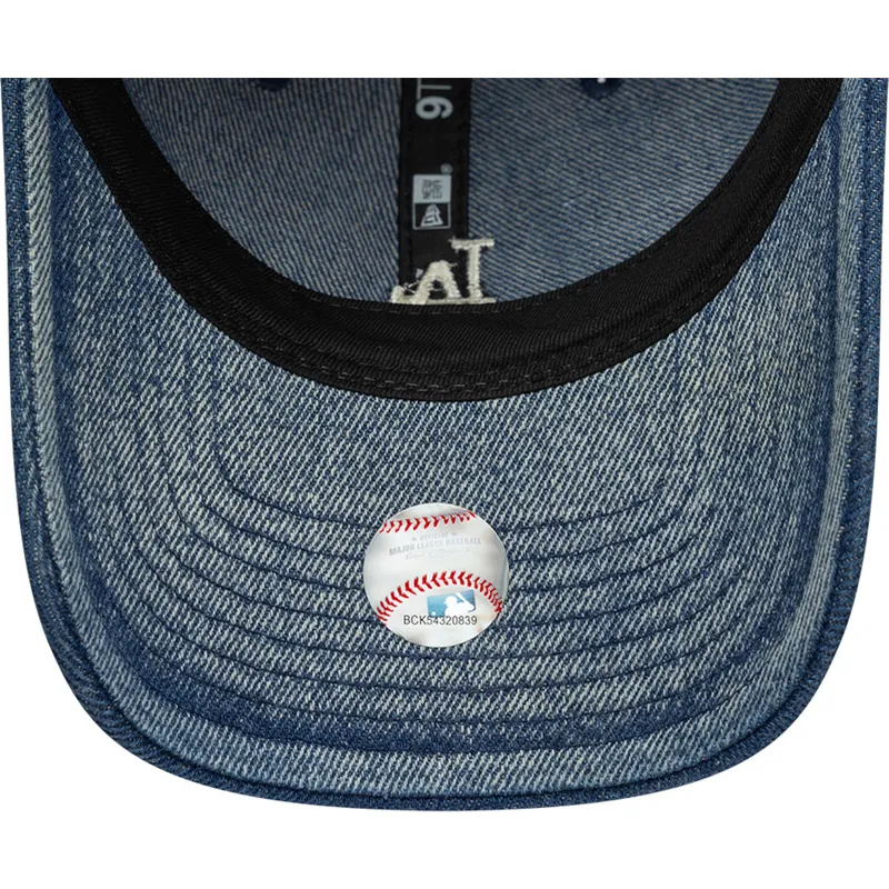 cepice-zaoblena-modra-nastavitelny-9twenty-denim-los-angeles-dodgers-mlb-new-era