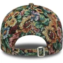 new-era-mlb-new-york-yankees-9twenty-floral-verstellbare-damenkappe-mit-gebogenem-schirm-mehrfarbig