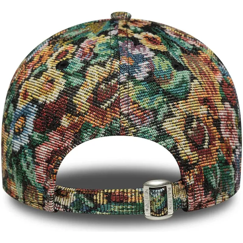gorra-curva-multicolor-ajustable-para-mujer-9twenty-floral-de-new-york-yankees-mlb-de-new-era