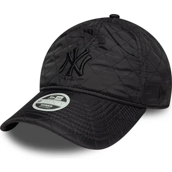 Cap zaoblená black adjustable strap 9TWENTY Padded New York Yankees MLB New Era