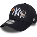 cepice-zaoblena-namornicka-modra-nastavitelny-pro-deti-9forty-space-icon-new-york-yankees-mlb-new-era