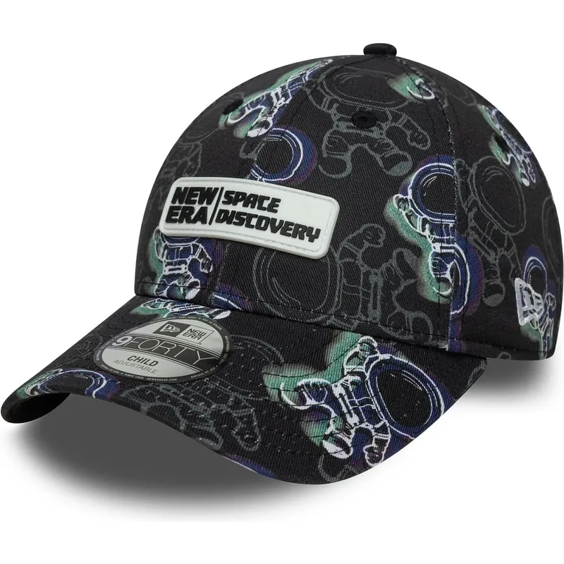 gorra-curva-negra-ajustable-para-nino-9forty-space-all-over-print-de-new-era