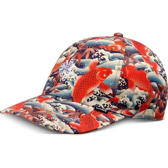 Cap zaoblená multicolor adjustable strap Djinns