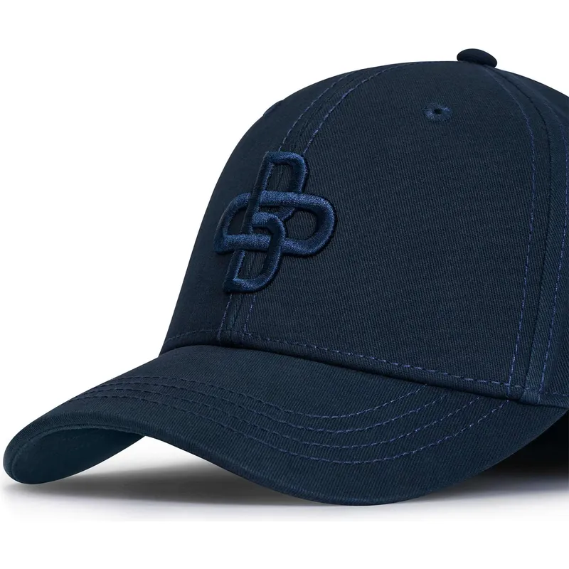 cap-zaoblena-navy-blue-adjustable-strap-oblack