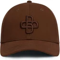 cap-zaoblena-brown-adjustable-strap-oblack