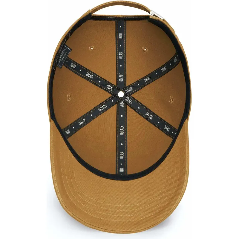 cap-zaoblena-brown-adjustable-strap-oblack