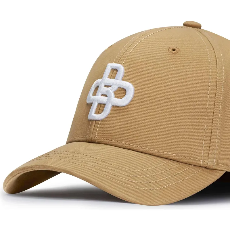 cap-zaoblena-beige-adjustable-strap-oblack