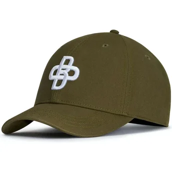 Verstellbare grüne Baseballkappe Peach OBL051 von Oblack