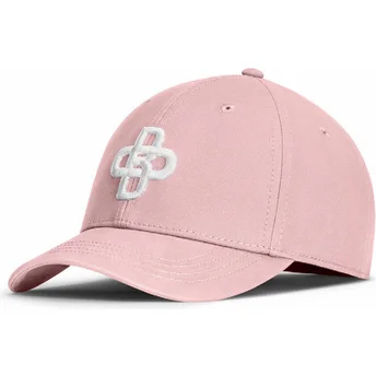 Verstellbare rosa Baseballkappe Peach OBL056 von Oblack