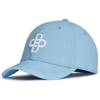 Verstellbare Baseballkappe in Hellblau Peach OBL104 von Oblack