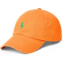 cap-zaoblena-orange-adjustable-strap-polo-ralph-lauren
