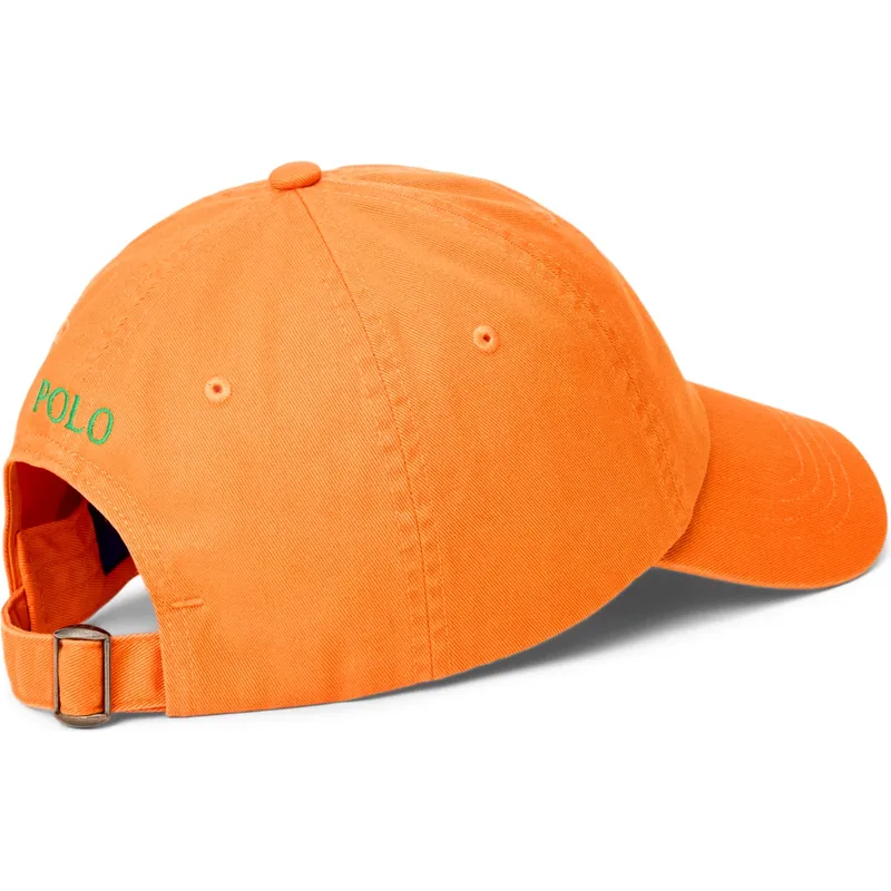 cepice-zaoblena-oranzova-nastavitelny-cotton-chino-classic-sport-polo-ralph-lauren