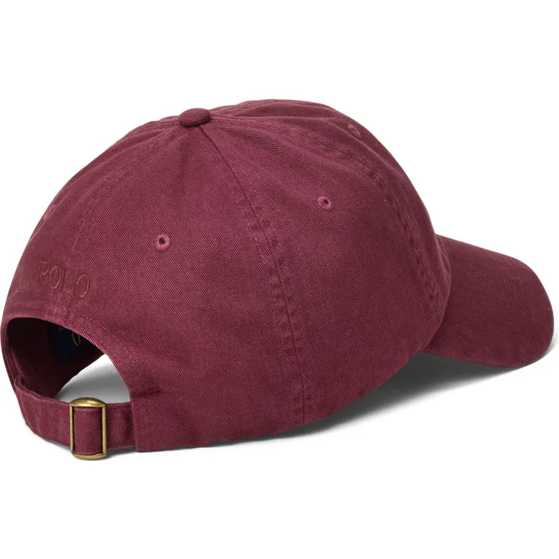 cepice-zaoblena-cervena-nastavitelny-cotton-chino-classic-sport-polo-ralph-lauren
