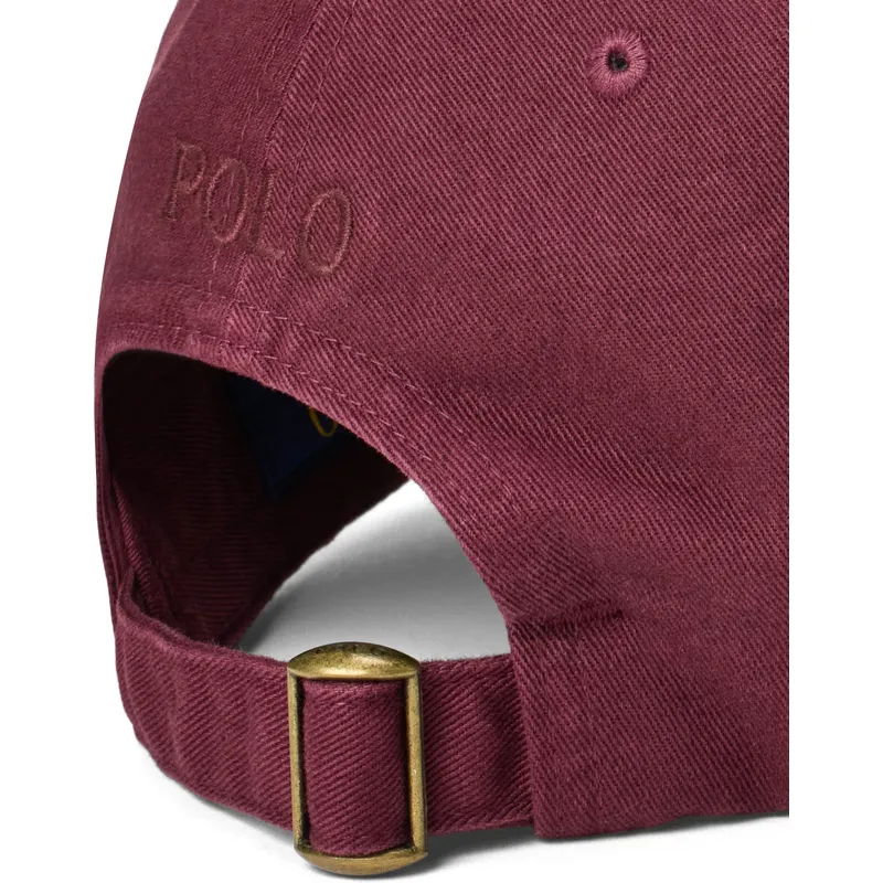 cepice-zaoblena-cervena-nastavitelny-cotton-chino-classic-sport-polo-ralph-lauren