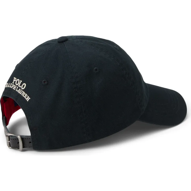 gorra-curva-negra-ajustable-classic-sport-polo-holiday-bear-de-polo-ralph-lauren
