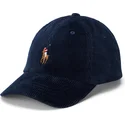 marineblaue-verstellbare-curved-cap-classic-sport-corduroy-von-polo-ralph-lauren
