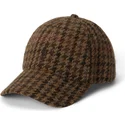 cepice-zaoblena-hneda-nastavitelny-checked-wool-tweed-polo-ralph-lauren