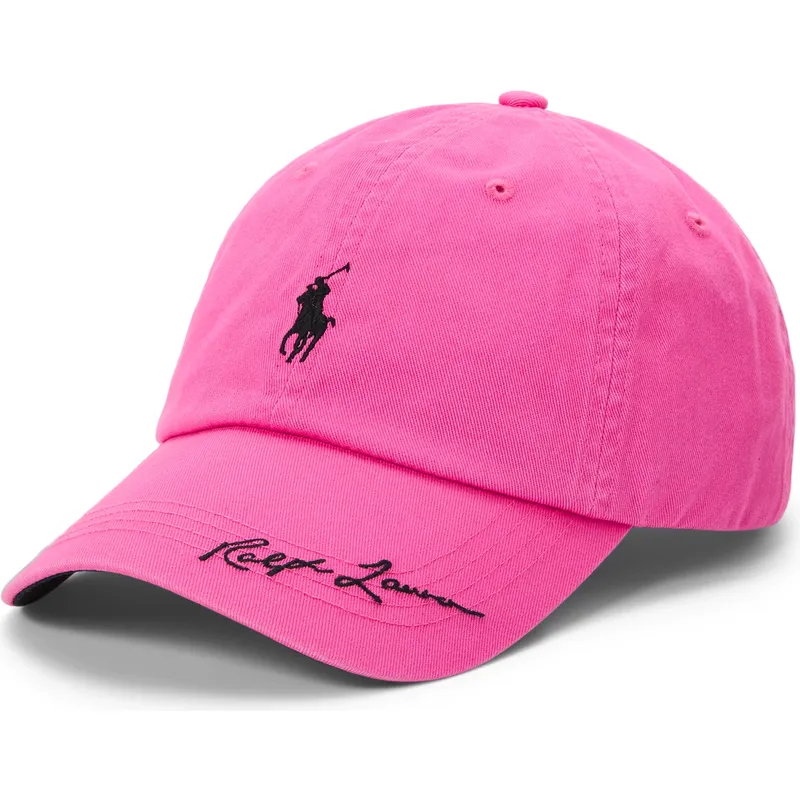 verstellbare-rosa-kappe-pink-pony-twill-von-polo-ralph-lauren