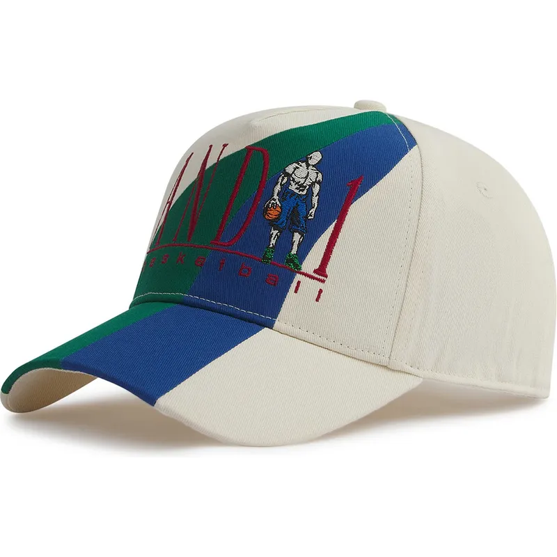 snapback-retro-logo-colour-block-and1